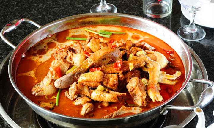小麻鸭火锅