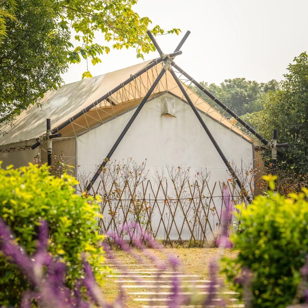 花博汇花海帐篷民宿，送2张花博汇景区大门票，独立卫浴帐篷，免费停车