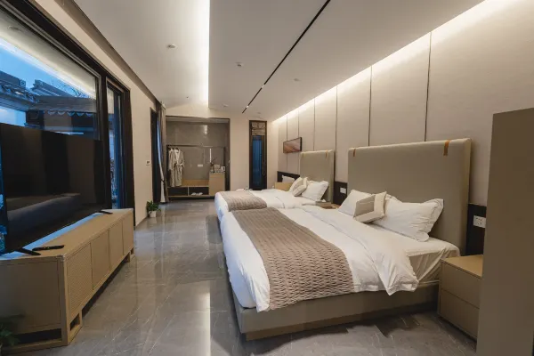 一居室·亲子房（1私汤+双床+双早）