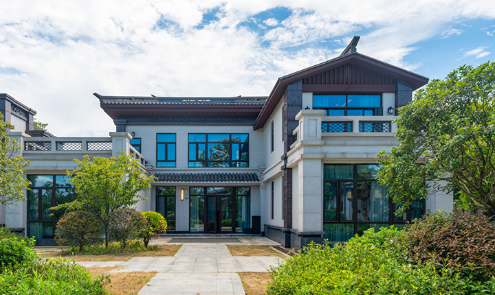 国庆可约 /住独栋中式别墅，棋牌、亲子乐园、ktv、高尔夫、网球场、垂钓、篮球场，桌球、烧烤，享聚会休闲假期