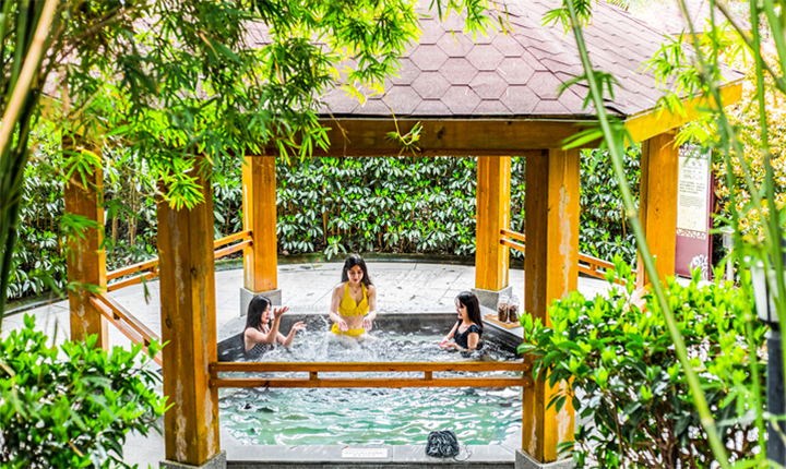 双11庆典 福利大放送/¥299起享【毕昇温泉】亲子套餐，住豪华客房1晚，2大1小自助早餐+2大1小温泉门票+1小儿童乐园门票